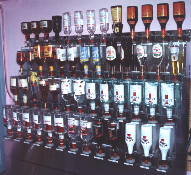 Liquor Storage Rack Probar Systems, Shelving Rack Systems Inc